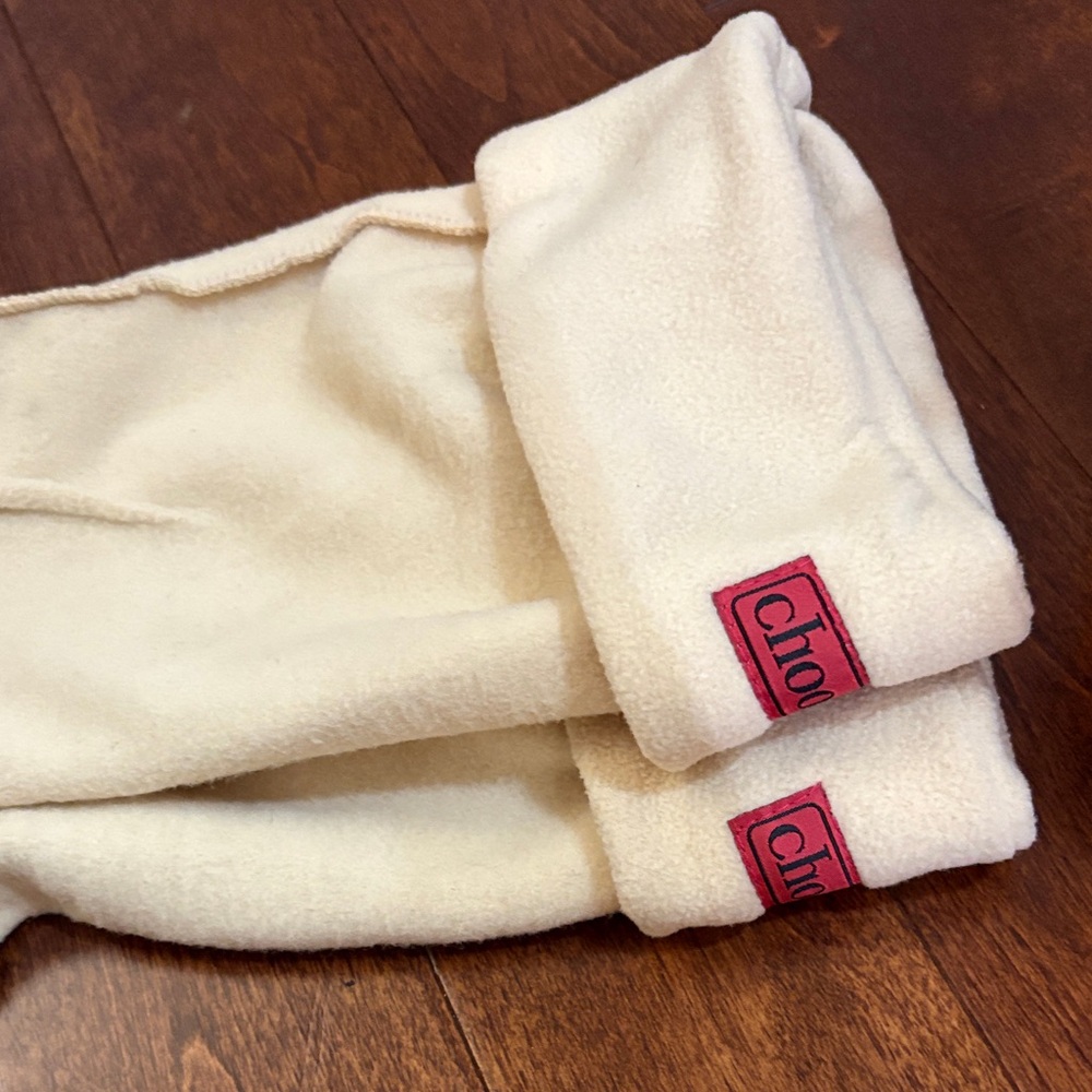 Chooka Cream and Pink Boot Liners (2 pairs) Brand New ✨ - Picture 4 of 5